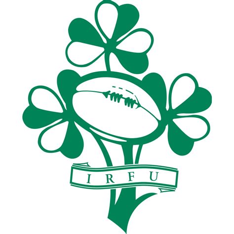 irish rugby football union logo vector logo  irish rugby football