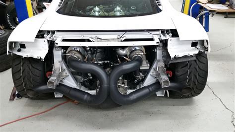 twin turbo system complete brand  turbos  hp capable