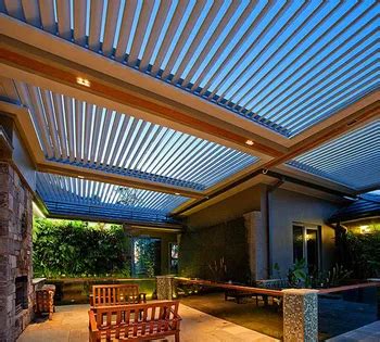 fashion waterproof pergola opening roof louver louver parts aluminum louver roof buy