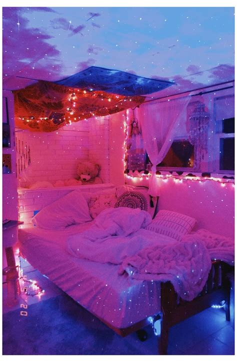 throw  aesthetic untitled neon room neon bedroom room