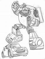 Cliffjumper Redesign Transformers sketch template