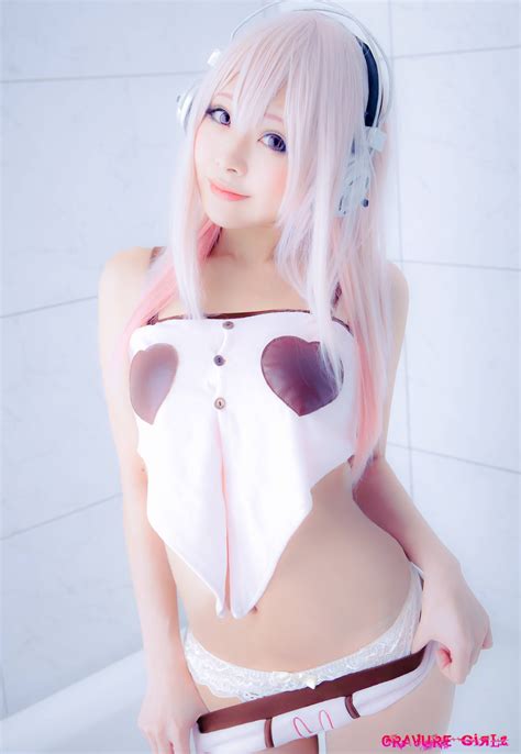 yuka hoshikage 星影夕香 ~ nude busty gカップ super sonico ero cosplay gravure