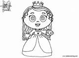 Pea Princess Coloring Pages Why Super Printable Kids Adults sketch template