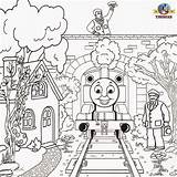 Thomas Coloring Tank Engine Pages Friends Train Printable Kids Sheets Colouring Clipart Trains Games Filminspector Print Worksheets Railway sketch template