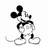 Mouse Pages Colouring Mickey Ter Coloring Printable Disney Silhouette Minnie Kids Color Ears Print Head Old Clipart Characters Clubhouse Drawing sketch template