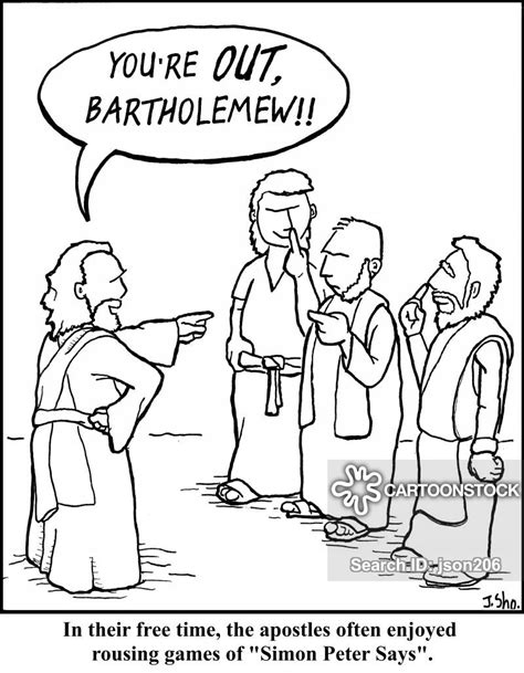 apostle cartoons and comics funny pictures from cartoonstock