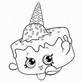 Coloring Shopkins Milks sketch template