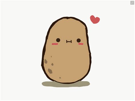 Potato Leader Cute Potato Kawaii Potato Potato Picture Cute