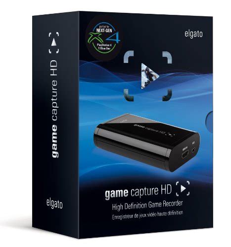 elgato game capture hd 1gc108801000 record playstation or import it all