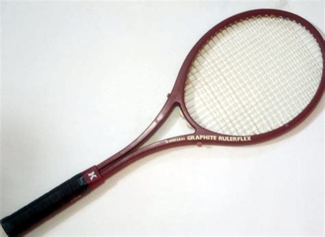 kawasaki graphite rulerflex tennis raquet kag