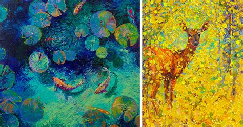 Vibrant Oil Finger Paintings By Iris Scott Colossal