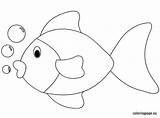 Fish Coloring Template Pages Sheet Printable Color Colouring Sheets Trout Templates Patterns Cut Slippery Coloringpage Eu Outline Board Brook Nursery sketch template