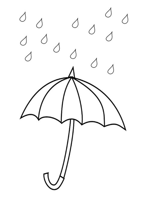 coloring pages rain coloring pages  toddlers