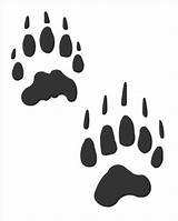 Badger Paw Prints Honey Tattoo Print Paws Ebay Vinyl Count Decal Sticker Decor Badgers Silhouette Logo Bear Stickers Drawing Patterns sketch template