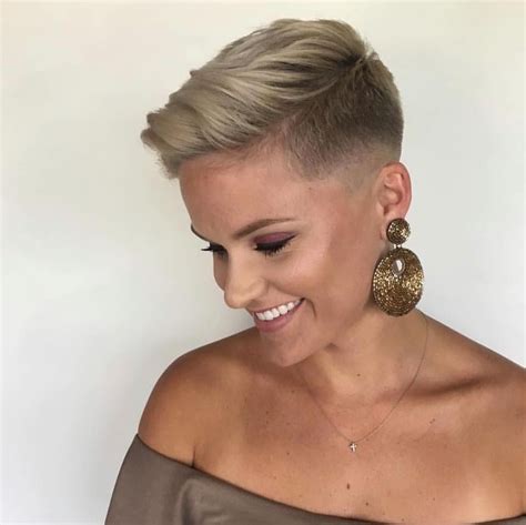 pin on pixie haircuts shaved high and very tight