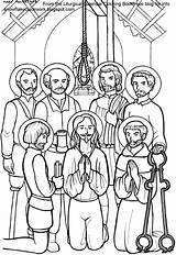 Coloring Pages Saints Martyrs English Book Popular sketch template