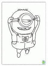 Coloring Minions Pages Dinokids Despicable Print Tvheroes sketch template