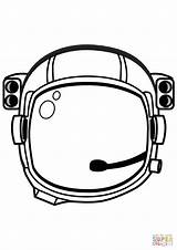 Astronaut Astronauta Casco Colorare Disegno Helmet Casque Astronaute Astronautenhelm Coloriage Helm Malvorlage Astronautas Ausmalbild Supercoloring Ausmalbilder Spaziale Espacio Categorías Preschoolers sketch template