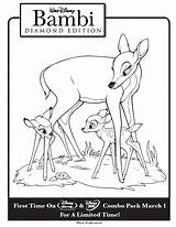 Coloring Bambi Mother Pages Printables Word Search Printable sketch template