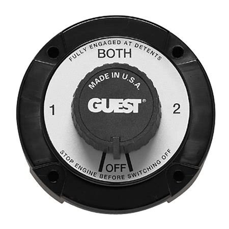 guest  battery selector switch  zoro