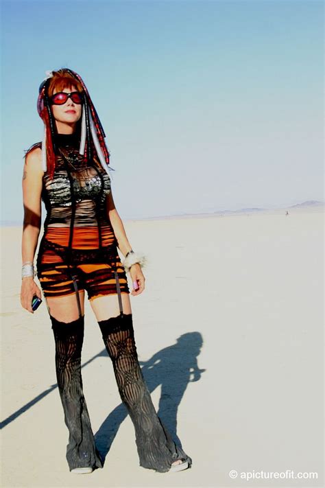 costume art at burning man picture it