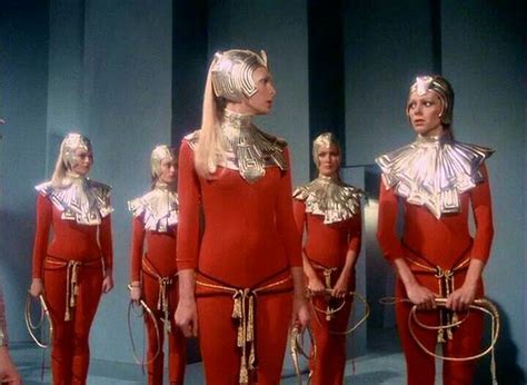 Space 1999 Space Lesbians With Images Sci Fi Costume Space Girl