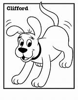 Clifford Coloring Pages Dog Red Big Print Printable Cartoons Cartoon Colouring Color Coloringonly Pdf Popular Coloringhome Kids Library Clipart Pokemon sketch template