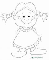 Coloring Children Pages Below Printable Click sketch template