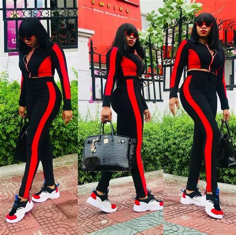 Buy Autumn Side Red Striped Casual 2 Piece Tracksuits