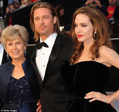 angelina jolie mortified by brad pitt s mother after she writes anti obama and anti gay