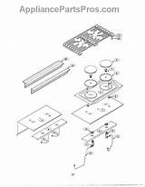Burners Grates Parts Thermador Appliancepartspros sketch template
