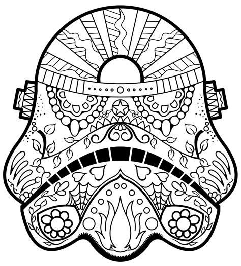 printable day   dead coloring pages