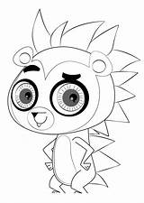 Coloring Pages Ferguson Littlest Russell Pet Shop Kids Printable sketch template