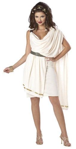 Women S Deluxe Classic Toga Adult Costume Size Women Xs 4 6 White