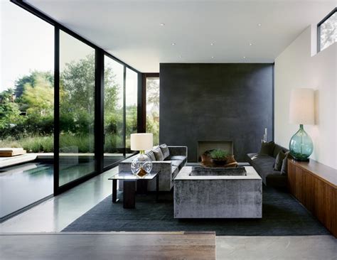 modern living rooms  elegant  clean lines