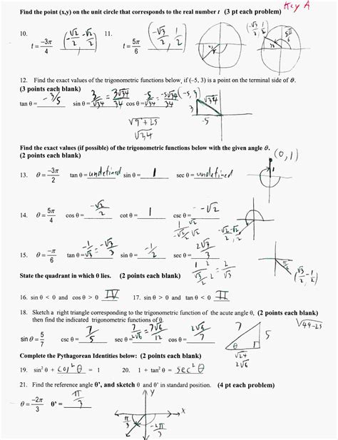 pre calculus worksheets  worksheetocom
