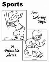Sports Coloring Pages Color Printable Kids Sheets Sport Printables Baseball Colouring Activities Worksheets Classroom Book Raisingourkids Swimming Theme Themed Basketball sketch template