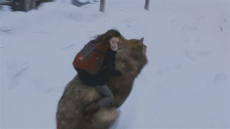 Image Renesmee Riding Jacob Taylor Lautner Wolf Twilight
