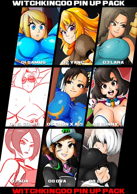 Exclusive Pin Up Pack 2018 2019 By Witchking00 Hentai