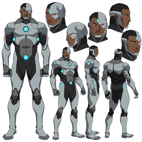 New Cyborg Design For Reign Of The Supermen By Phil Bourassa Cyborg Dc
