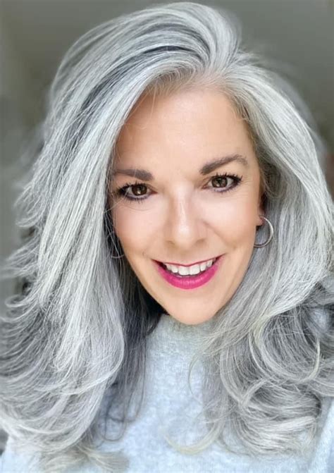 Pin By Gail Hollingsworth On Gray Hair Dont Care In 2021 Gray Hair