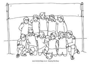 boys soccer team colouring page baseball coloring pages sports