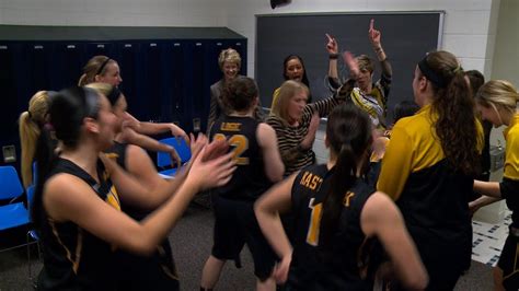 Iowa Women S Basketball Locker Room Celebration Following