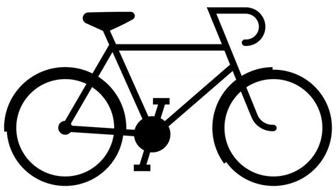simple bicycle drawing    clipartmag