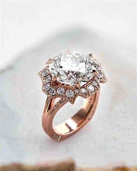 21 Unique Engagement Rings Youll Love Martha Stewart Weddings