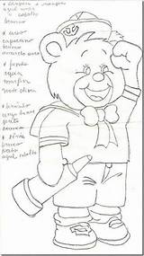 Ursinhos Riscos Ursinho sketch template