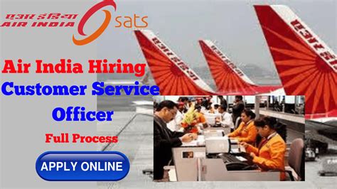 air india customer service officer job  bangalore