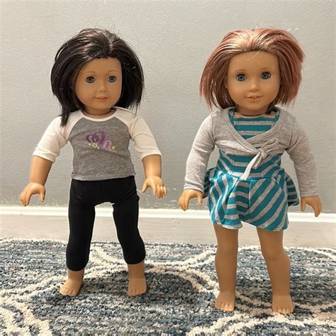 American Girl Toys Two American Girl Dolls Mckenna Brooks And Truly