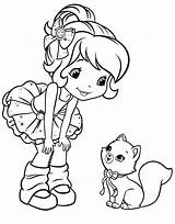 Coloring Pages Strawberry Shortcake Ballerina Custard Drawing Princess Talking Cute Books Para Colorir Ballet Girls Getdrawings Desenhos Cartoon Getcolorings Moranguinho sketch template