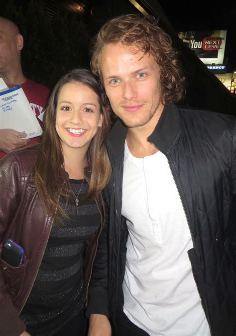 Sam Heughan Check Out My Twitter Mayracansigno For